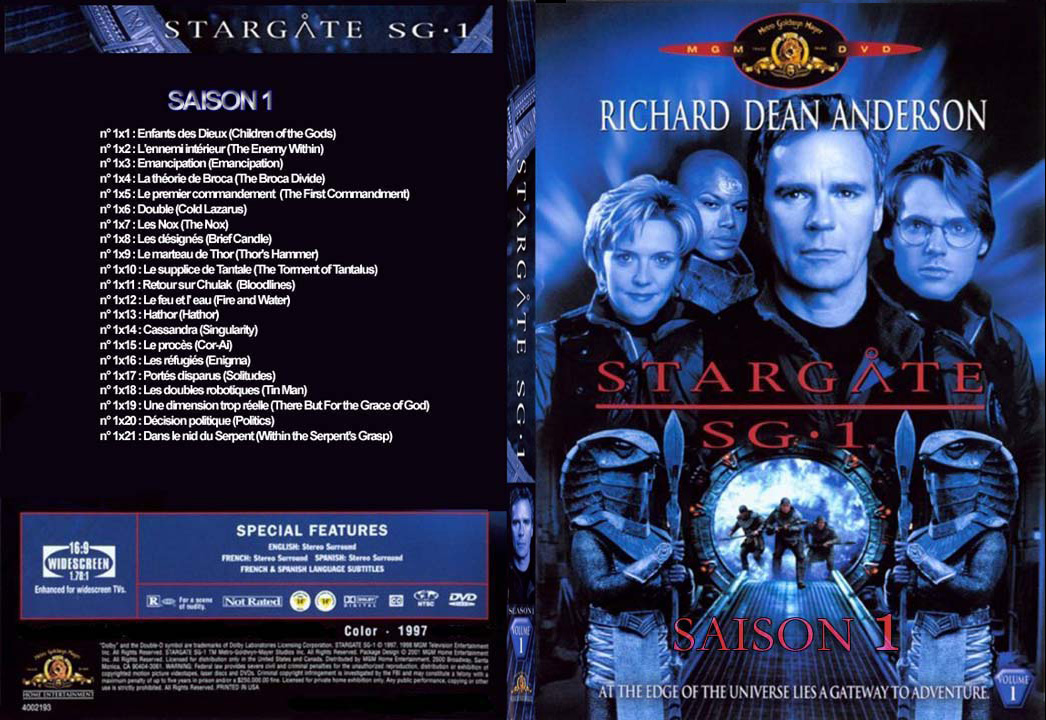 TVCustom jaquettes DVD de séries tv • Afficher le sujet Stargate