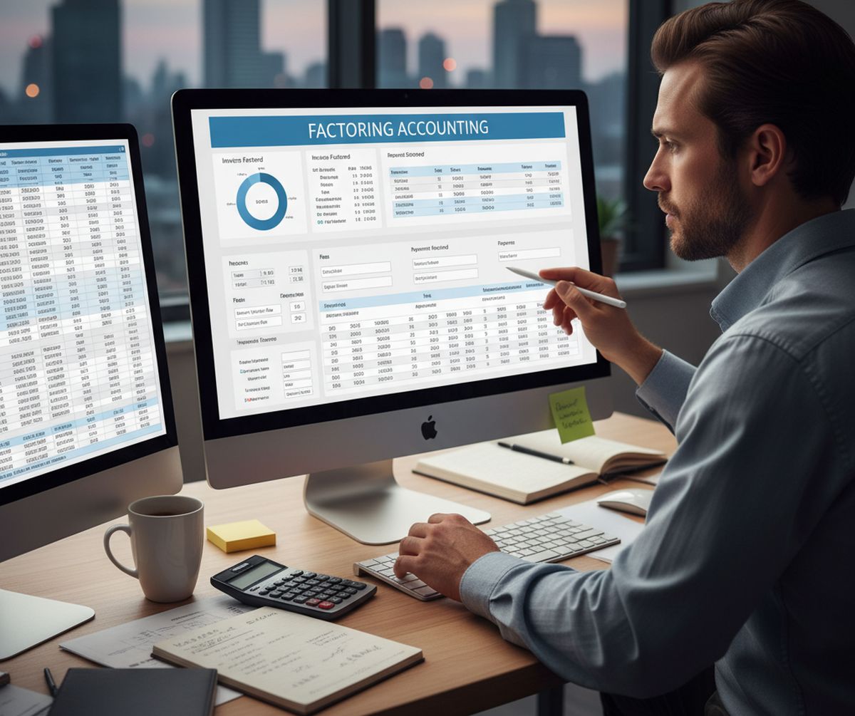 comptabiliser le factoring